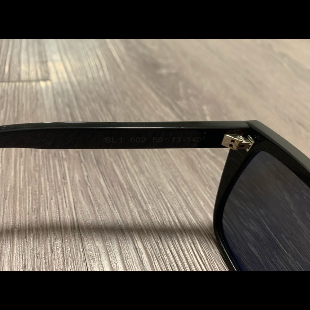 Saint Laurent Black Rectangular Sunglasses - image 4